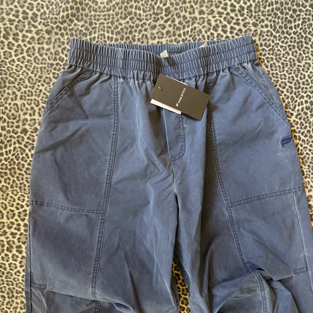 Fabletics Blue Wide-Leg Pants - Picture 8 of 10